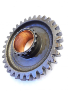 Вал L=285 шлиц=16/18 1 передачи+ЗХ в сборе